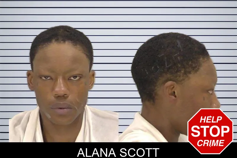 Alana Scott mugshot