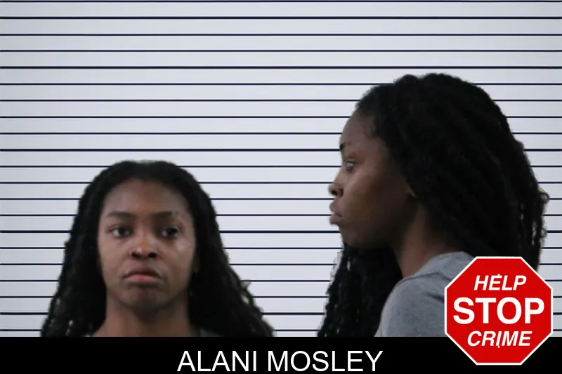 Alani Mosley mugshot