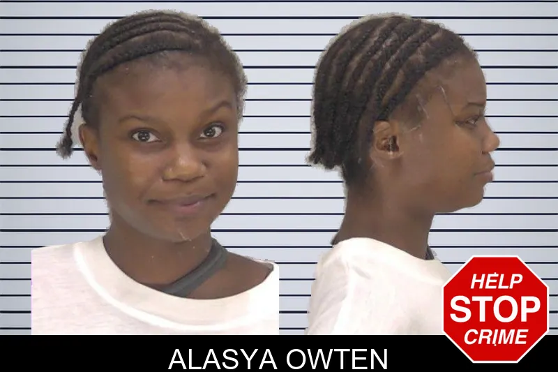Alasya Owten mugshot