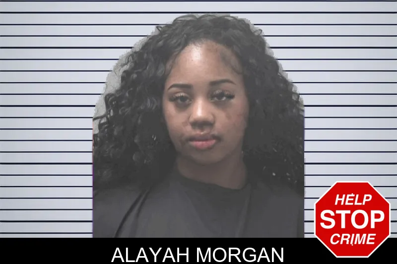 Alayah Morgan mugshot