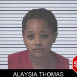 Alaysia Thomas mugshot
