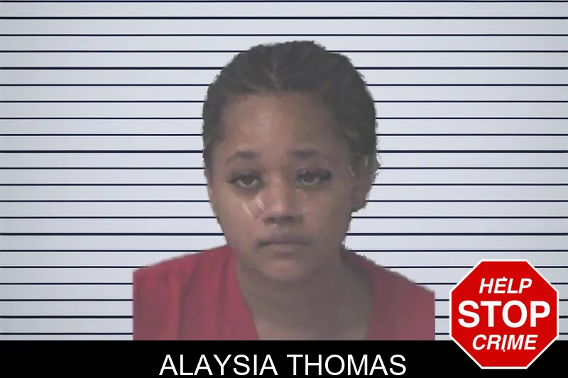 Alaysia Thomas mugshot