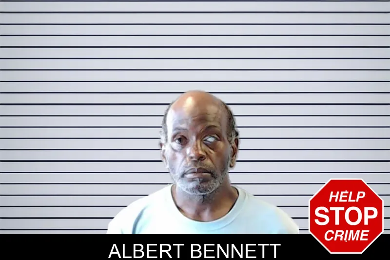 Albert Bennett mugshot