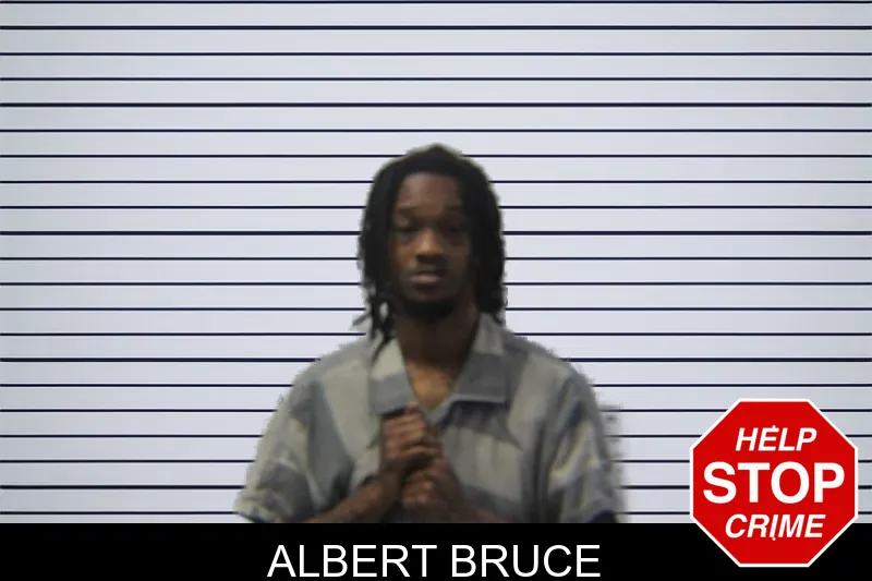 Albert Bruce mugshot