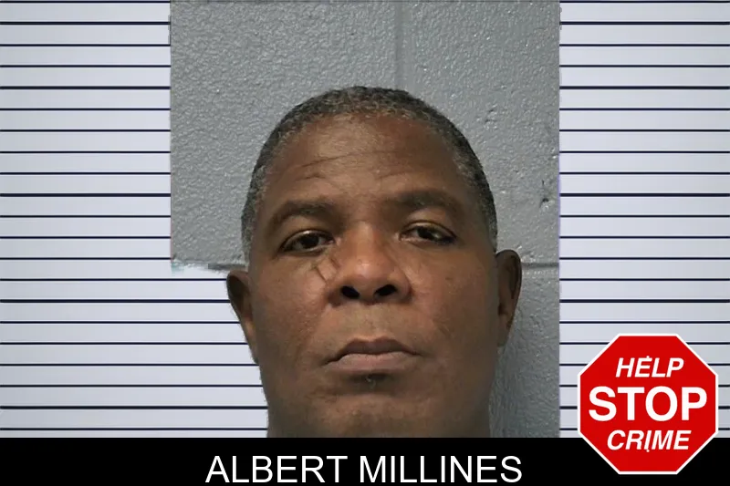 Albert Millines mugshot