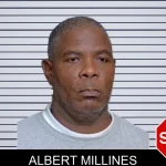 Albert Millines mugshot