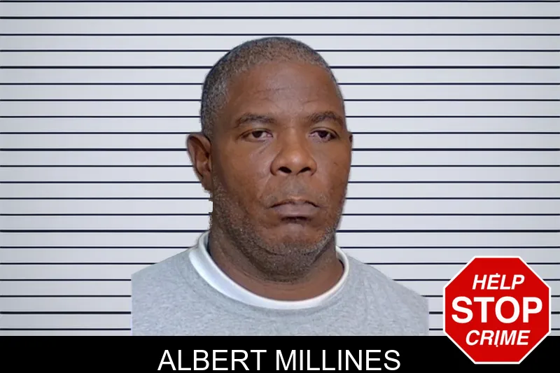 Albert Millines mugshot