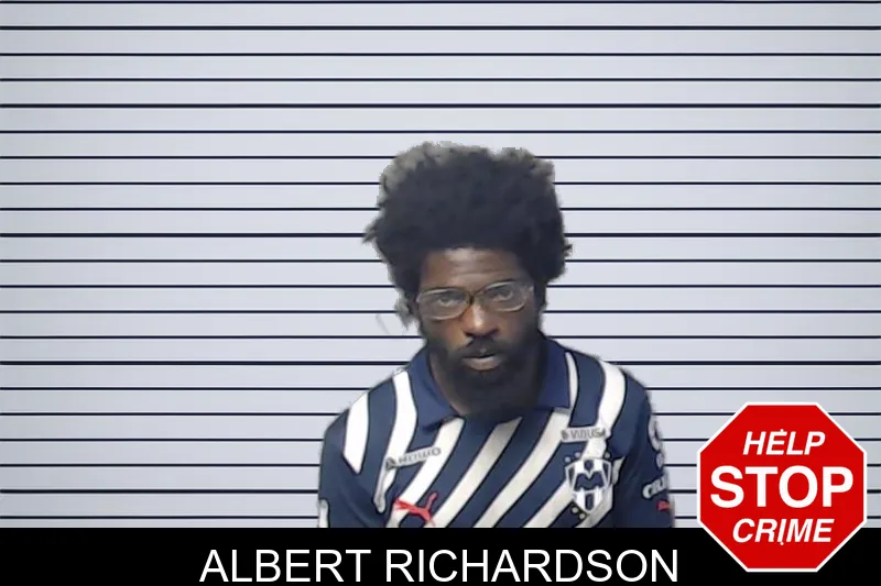 Albert Richardson mugshot
