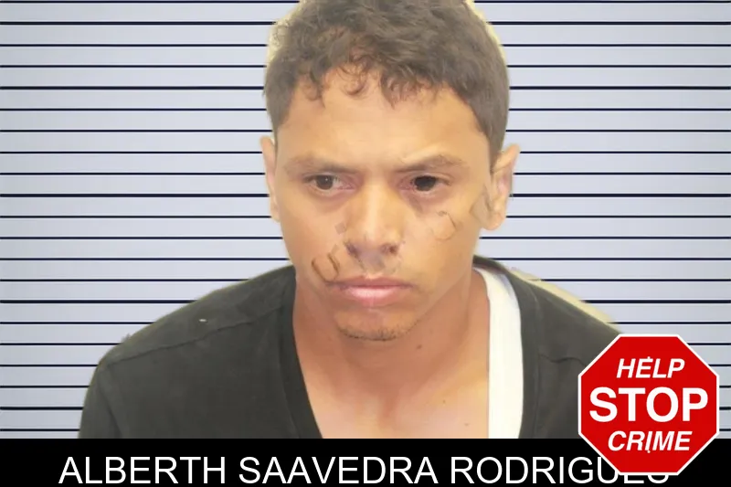 Alberth Saavedra Rodrigues mugshot