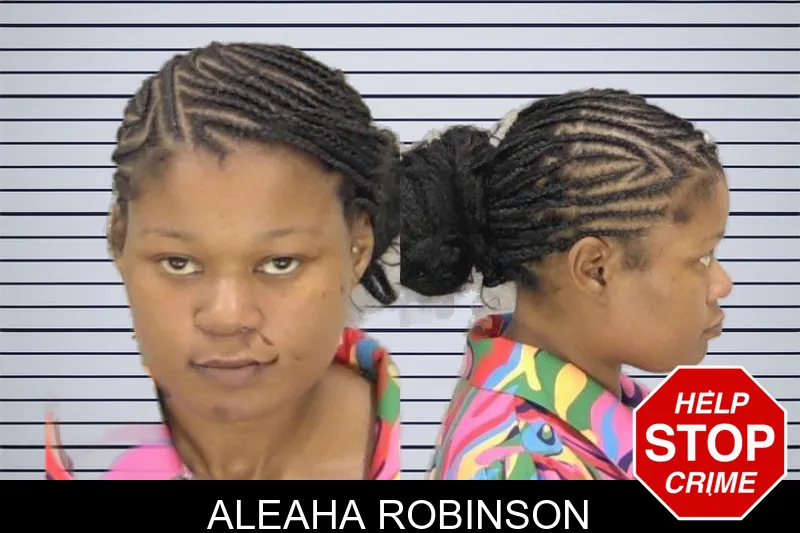 Aleaha Robinson mugshot