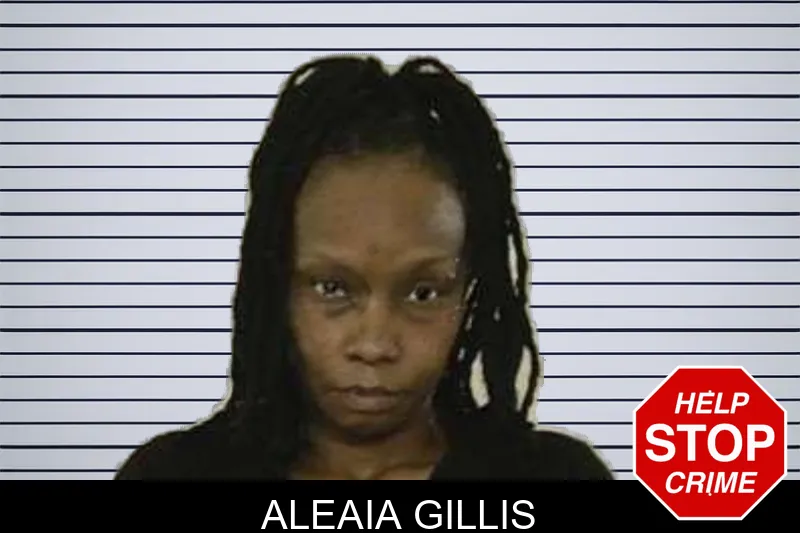 Aleaia Gillis mugshot