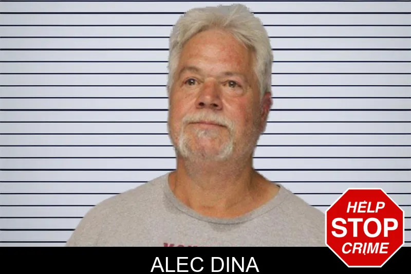 Alec Dina mugshot