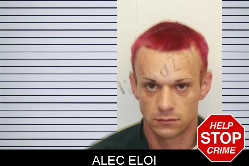 Alec Eloi mugshot
