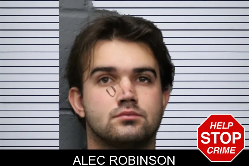 Alec Robinson mugshot