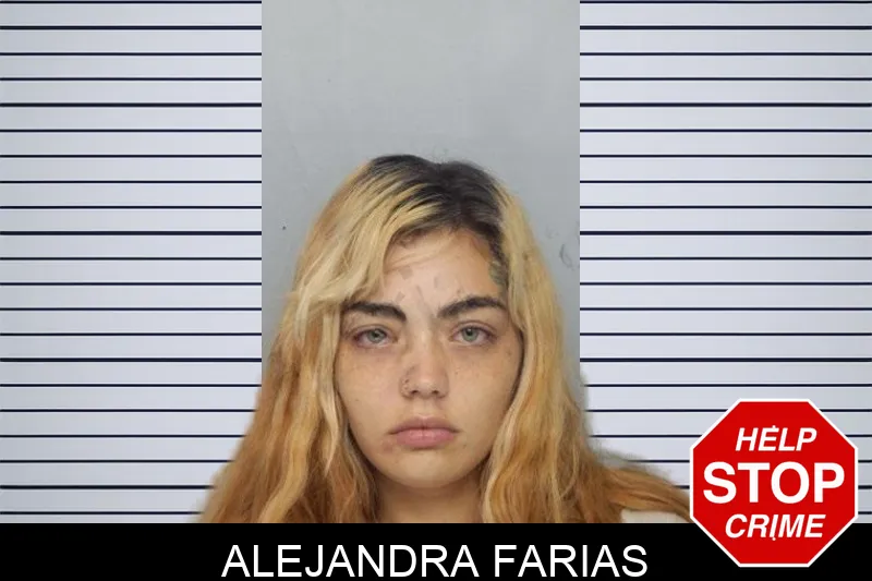 Alejandra Farias mugshot