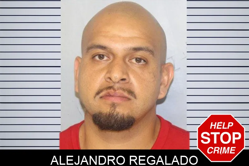 Alejandro Regalado mugshot