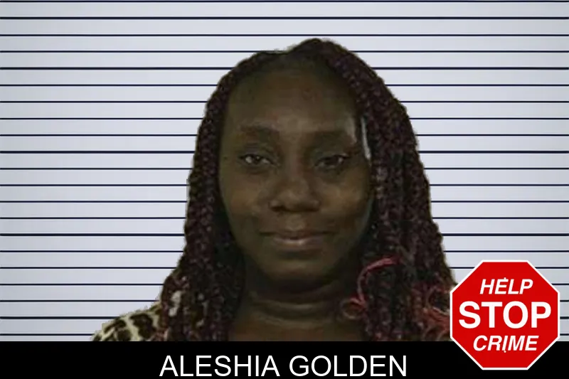 Aleshia Golden mugshot