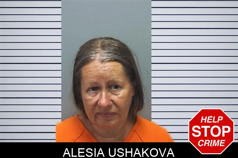 Alesia Ushakova mugshot