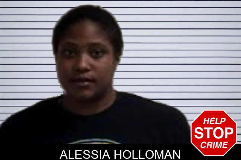 Alessia Holloman mugshot