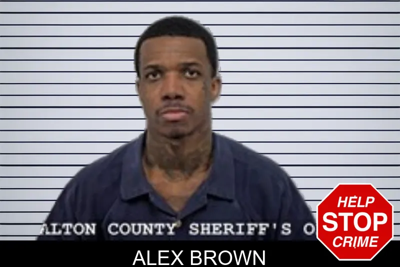 Alex Brown mugshot