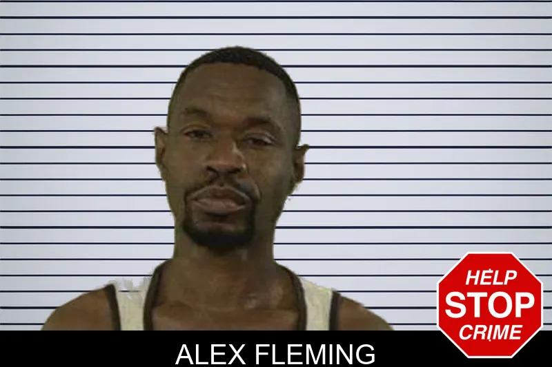 Alex Fleming mugshot