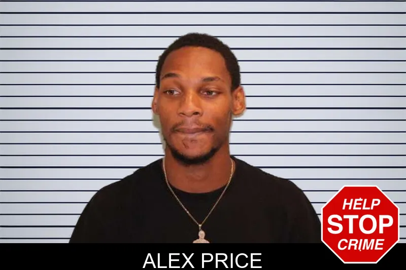 Alex Price mugshot
