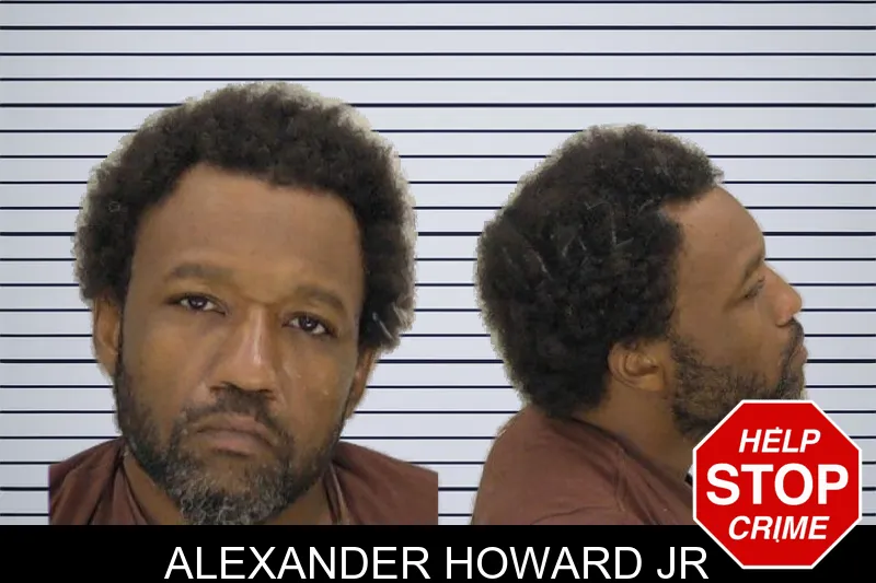 Alexander Howard Jr mugshot