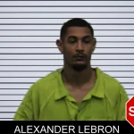 Alexander Lebron mugshot