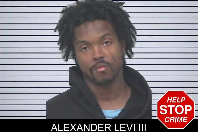 Alexander Levi III mugshot