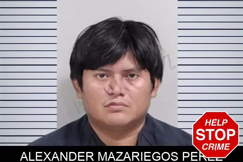 Alexander Mazariegos Perez mugshot