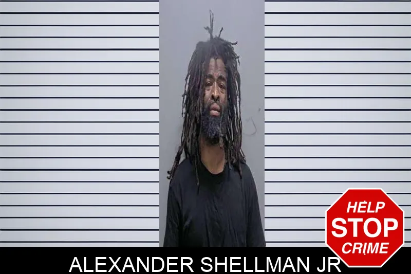 Alexander Shellman Jr mugshot