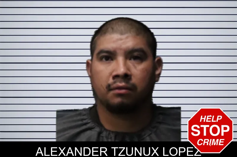 Alexander Tzunux Lopez mugshot