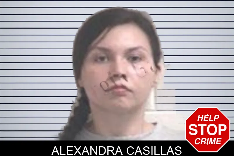 Alexandra Casillas mugshot
