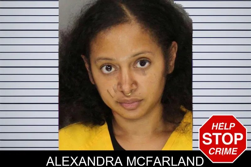 Alexandra McFarland mugshot