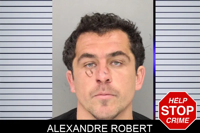 Alexandre Robert mugshot