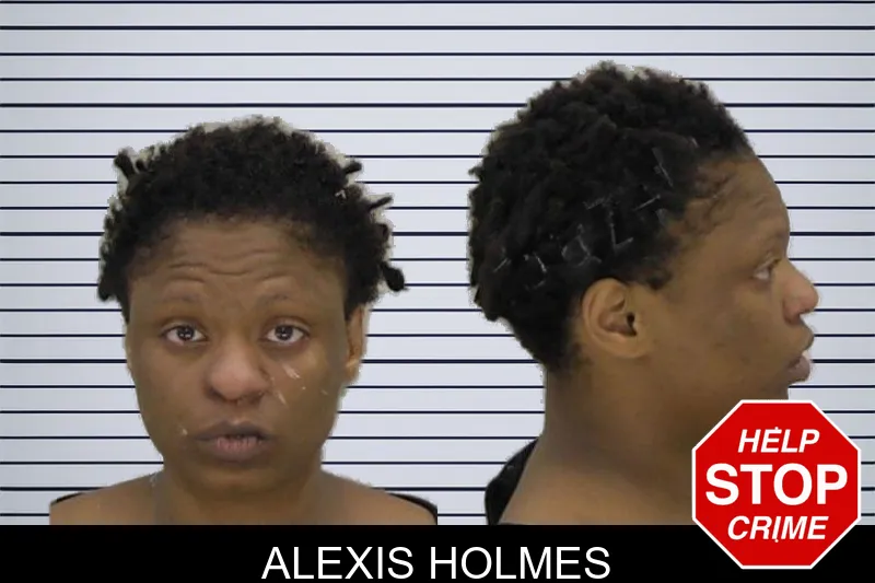 Alexis Holmes mugshot