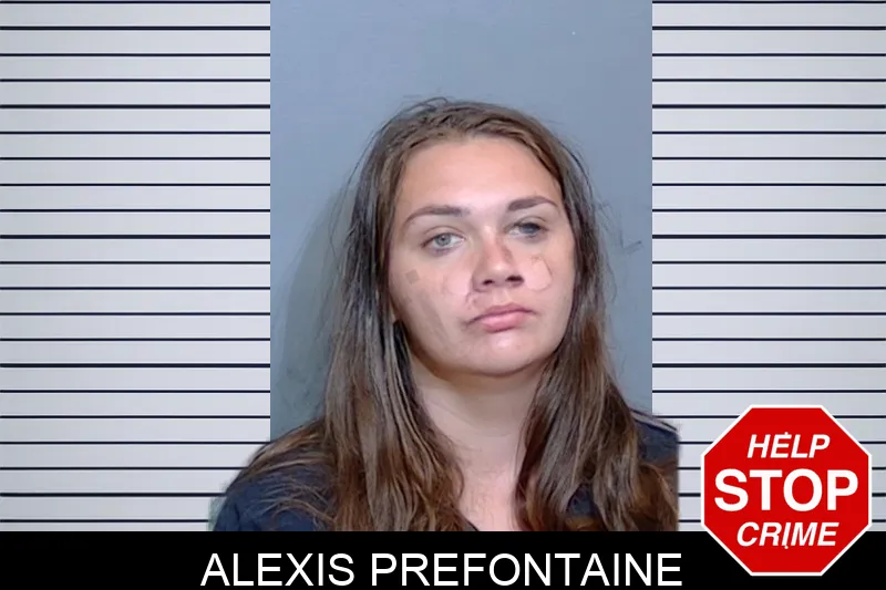 Alexis Prefontaine mugshot