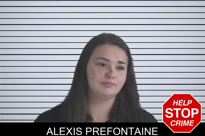 Alexis Prefontaine mugshot