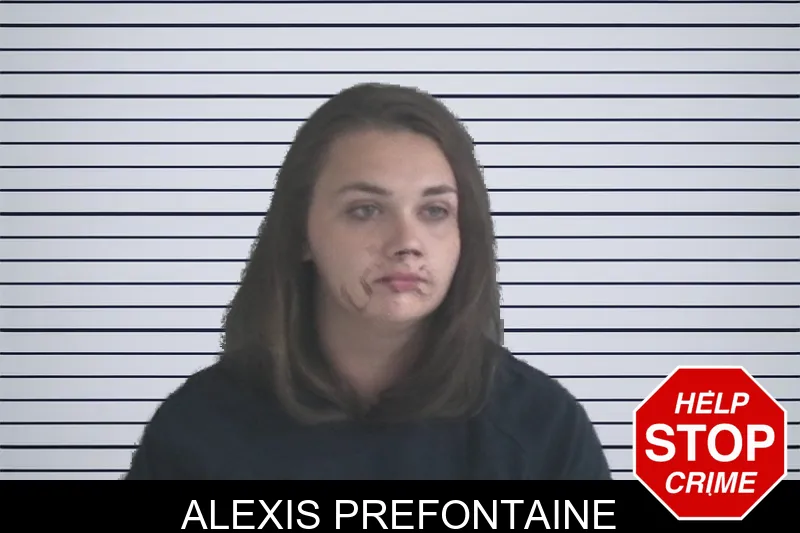Alexis Prefontaine mugshot