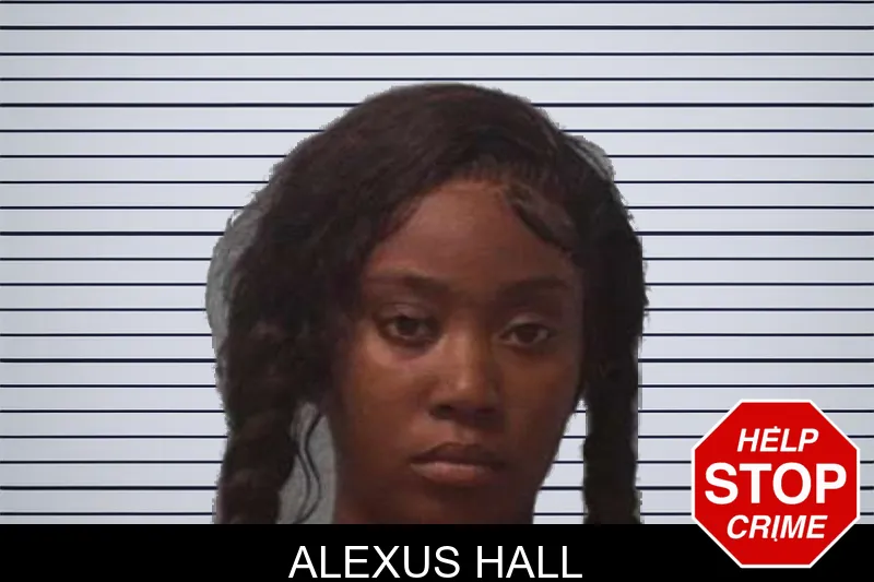 Alexus Hall mugshot
