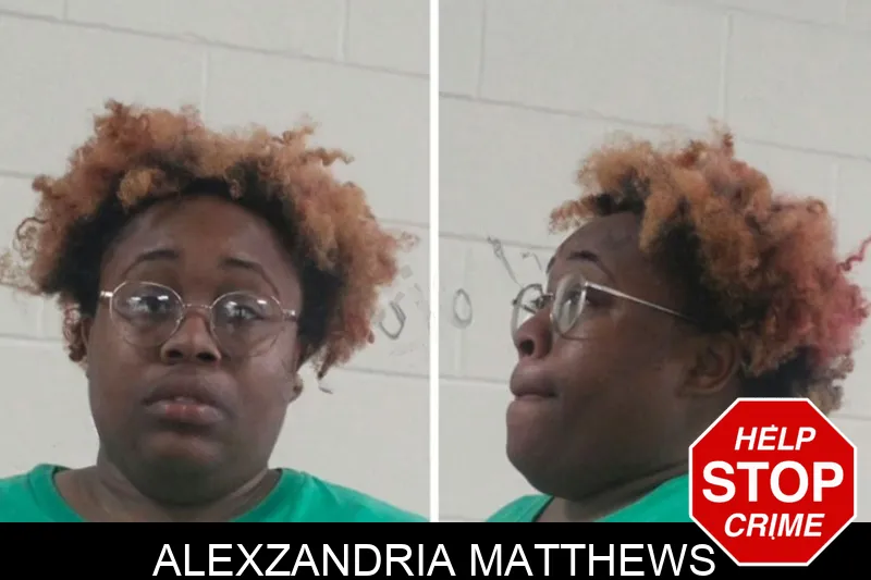 Alexzandria Matthews mugshot