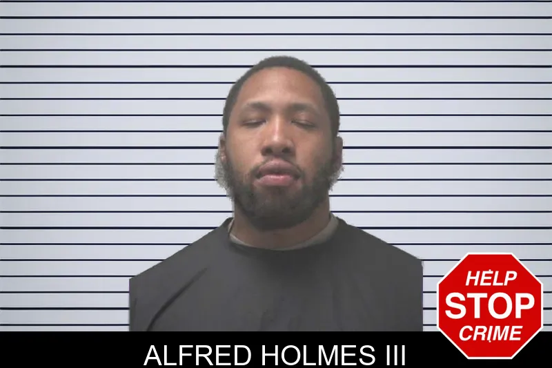 Alfred Holmes III mugshot