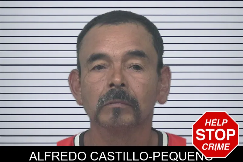Alfredo Castillo-Pequeno mugshot