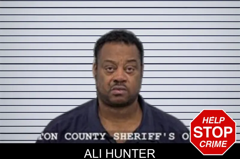 Ali Hunter mugshot