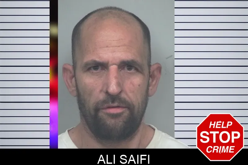 Ali Saifi mugshot