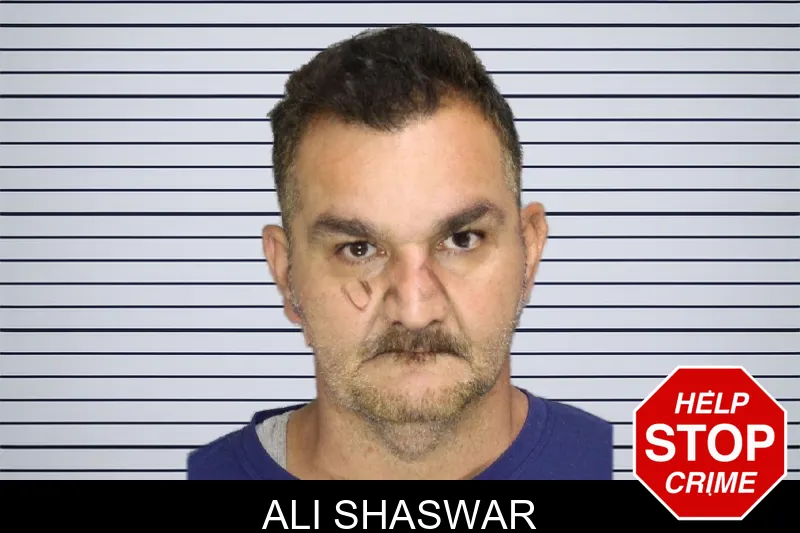 Ali Shaswar mugshot
