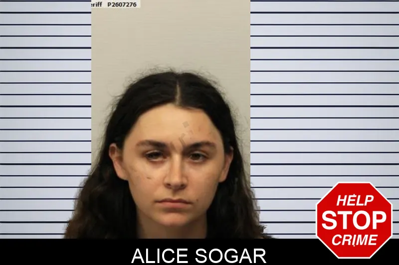 Alice Sogar mugshot