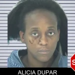 Alicia Dupar mugshot