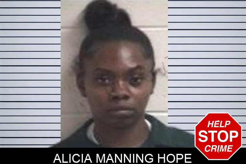 Alicia Manning Hope mugshot