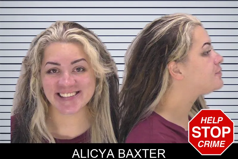 Alicya Baxter mugshot